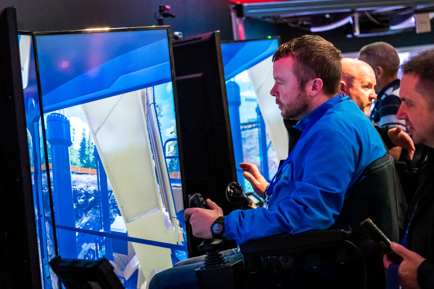 GKD Technologies first to interface height and slew restriction technology in Tenstar’s Simulation Training machines